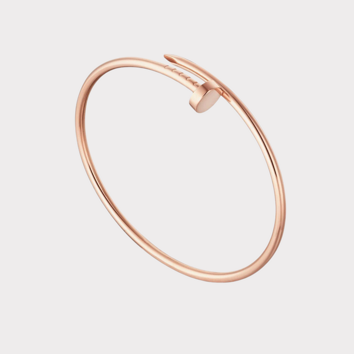 NAIL ARMBAND TUNN | ROSÉGULD