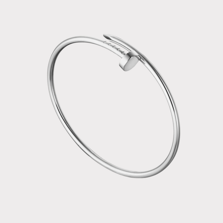 NAIL ARMBAND TUNN | SILVER