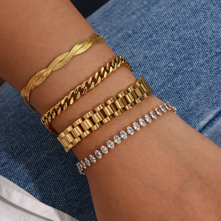 FLORENCE ARMBAND | GULD