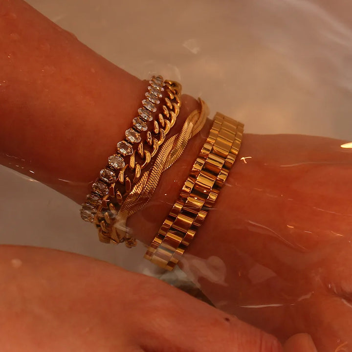 FLORENCE ARMBAND | GULD