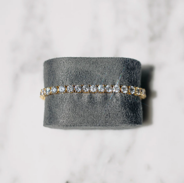 TENNISARMBAND | GULD