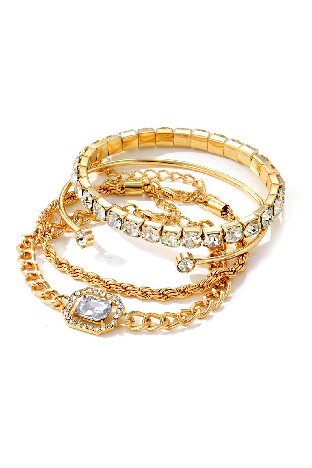 LE CHIC SET ARMBAND | GULD