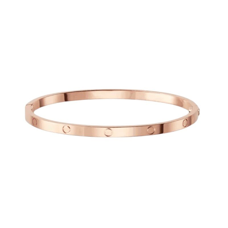 ETERNITY TUNT ARMBAND | ROSÉGULD