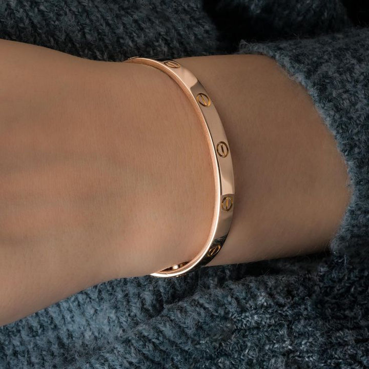 ETERNITY TUNT ARMBAND | ROSÉGULD