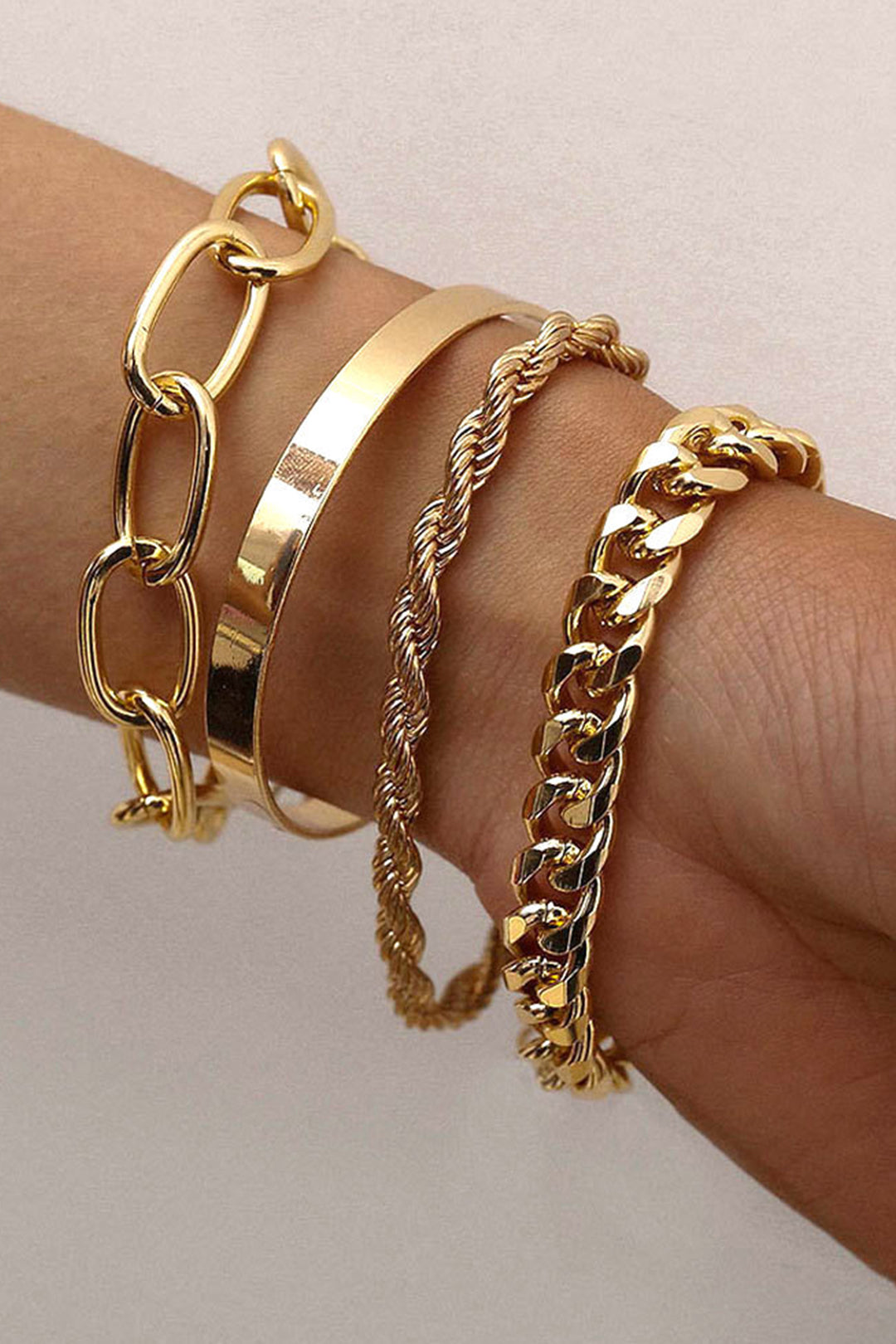 FLORENCE ARMBANDSET | GULD