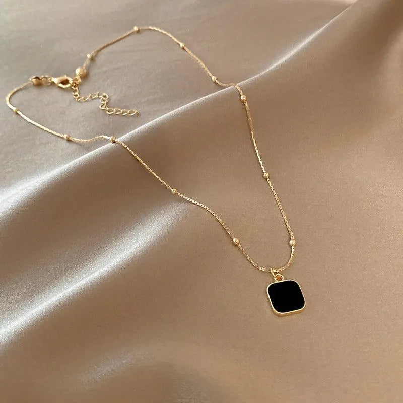 HALSBAND | GULD ONYX