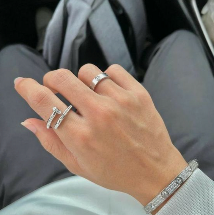 ETERNITY MONACO ARMBAND | SILVER