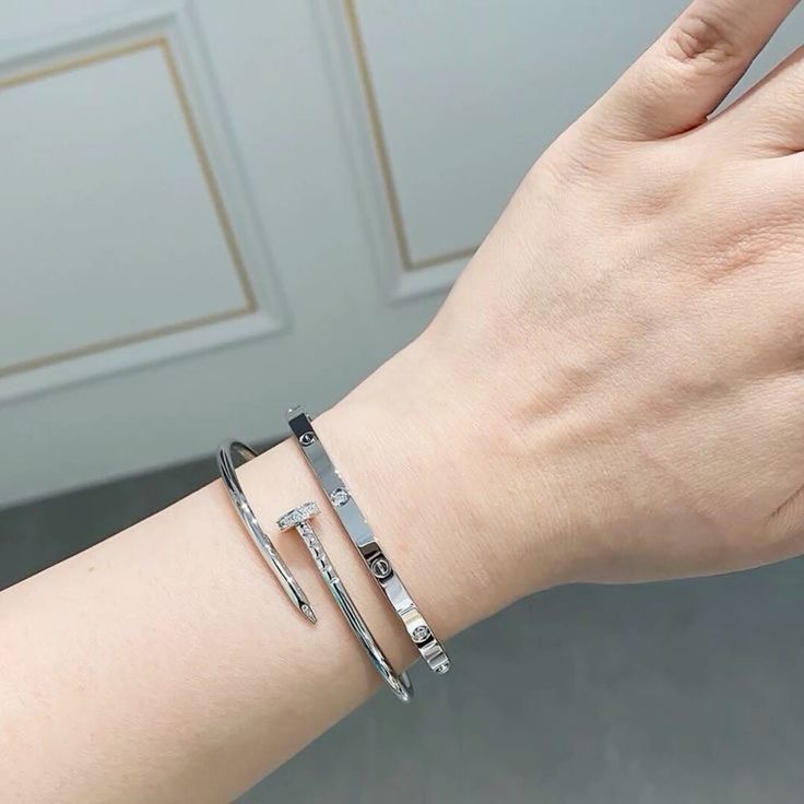 ETERNITY TUNT ARMBAND | SILVER